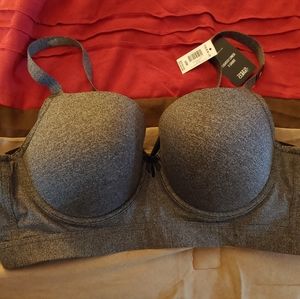 Torrid Heather Gray Multiway Longline Bra